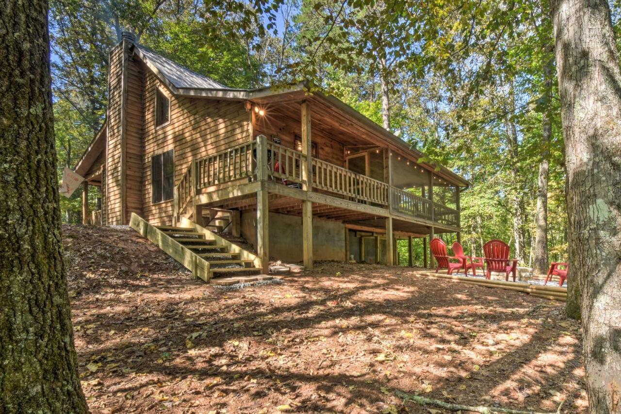 Blue Ridge Cabin Hot Tub, Fire Pit And Grill! Екстериор снимка